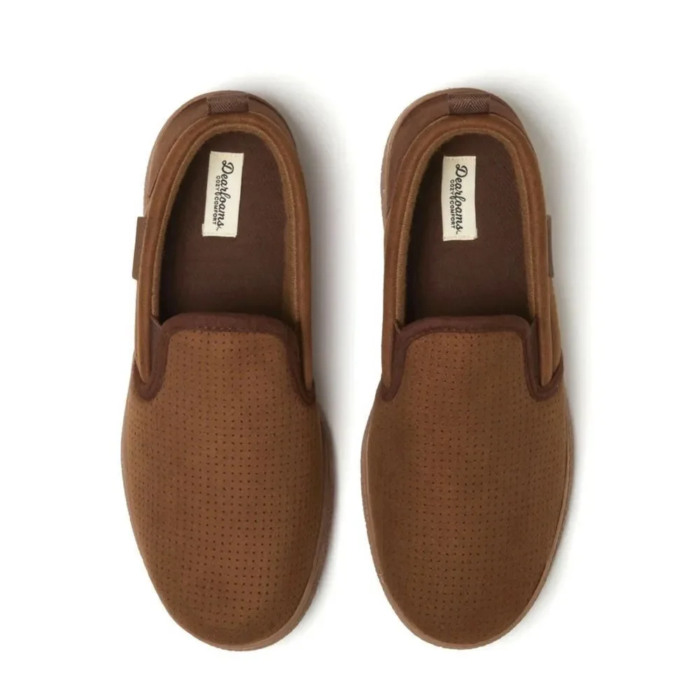 Men’s Dearfoams Cozy Comfort Indoor Outdoor Slippers Shoes Size 13-14